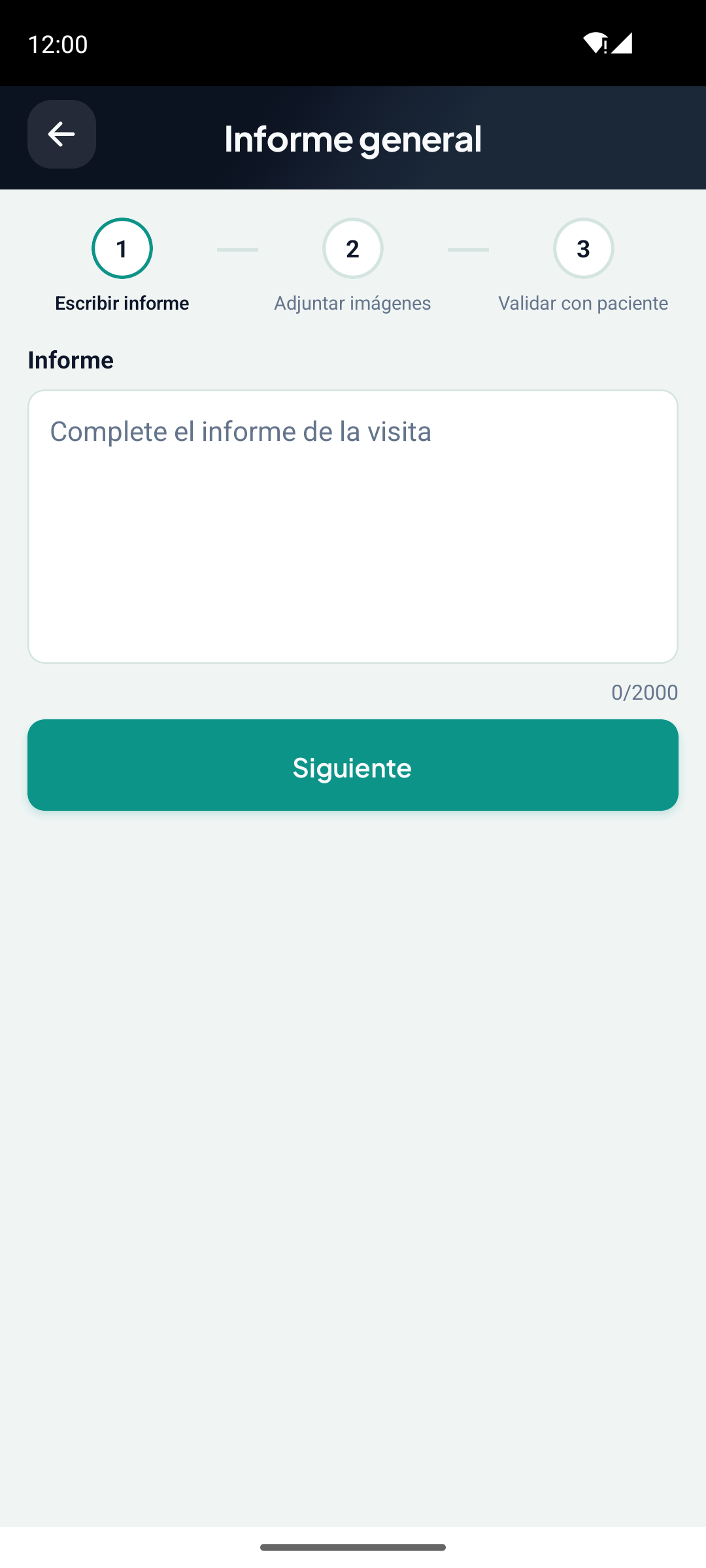 Cierre de la visita: informe, fotos y confirmación